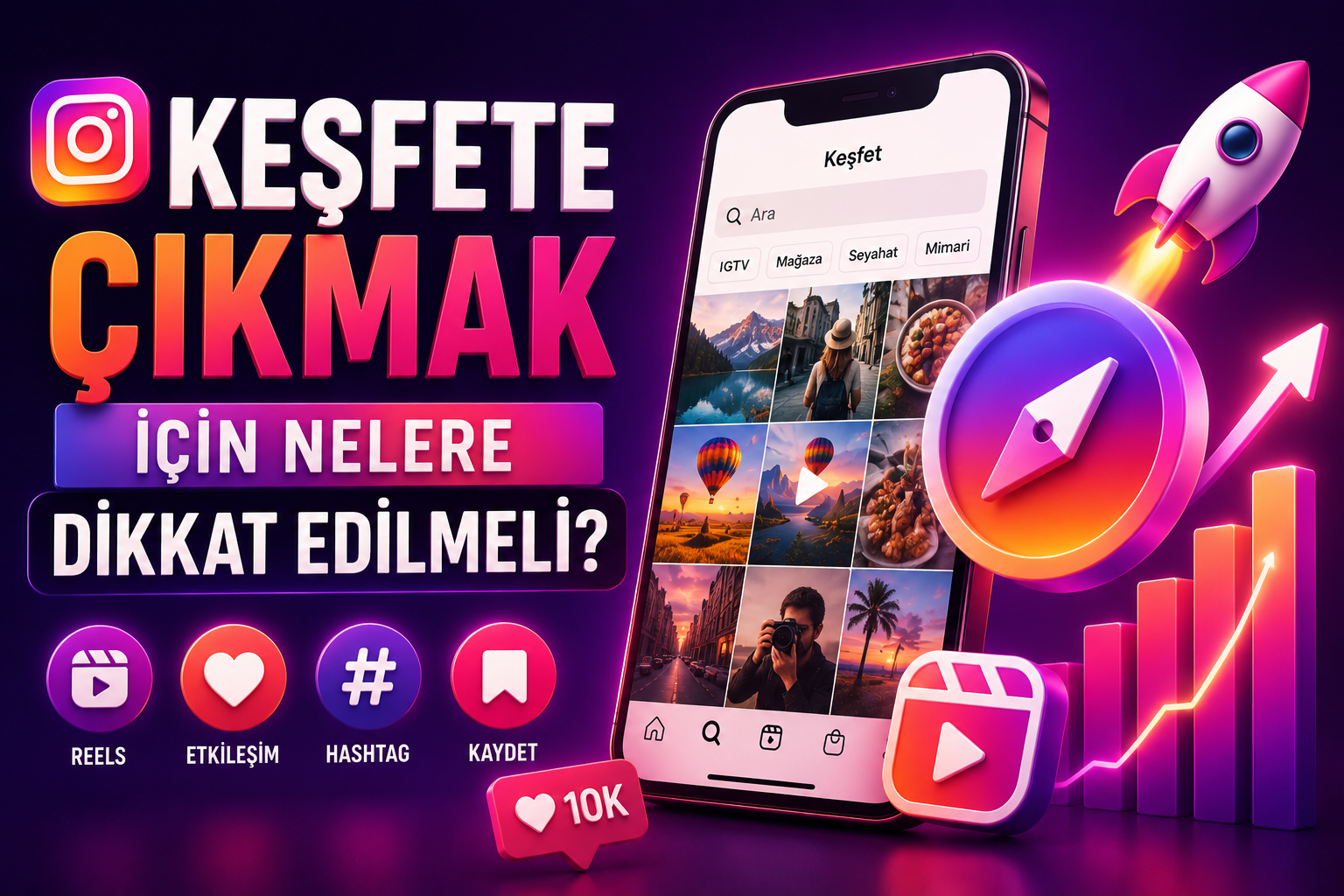 Instagram Keşfete Çıkmak İçin Nelere Dikkat Edilmeli?