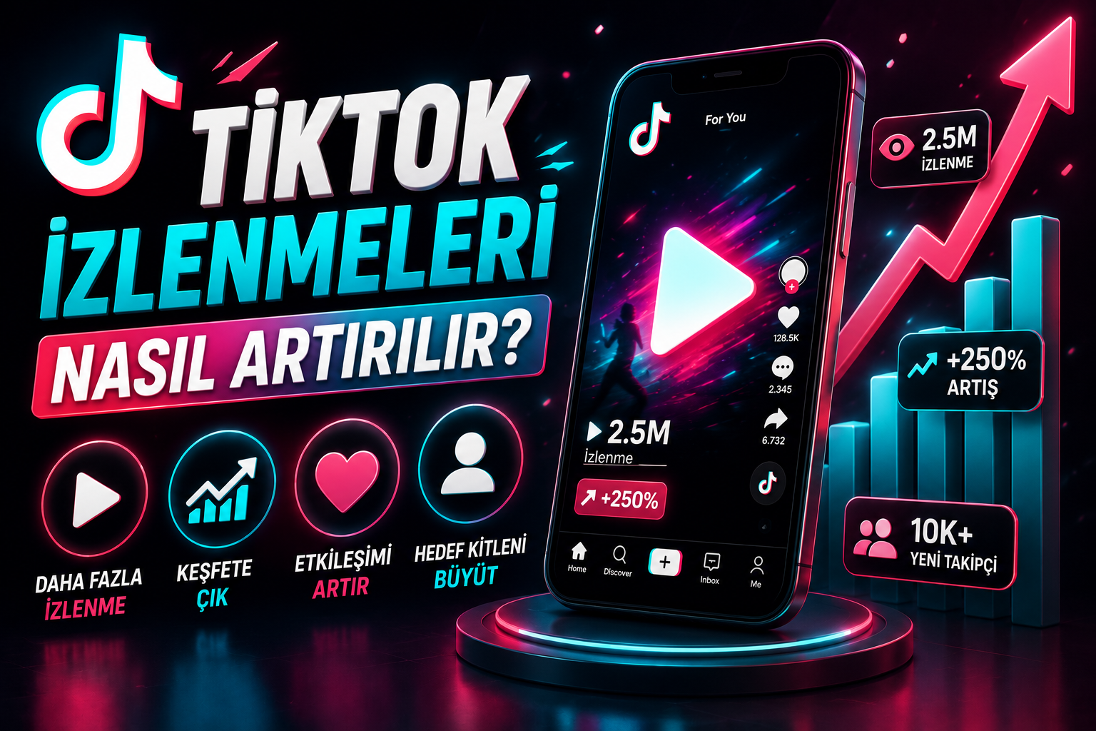 TikTok İzlenmeleri Nasıl Artırılır?